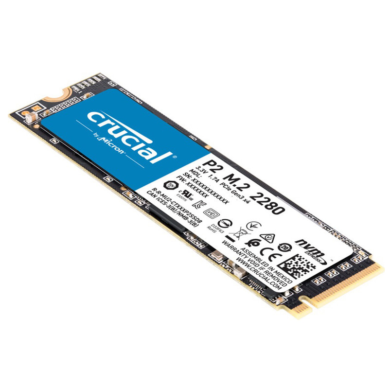 اس اس دی اینترنال کروشیال مدل P2 M.2 NVMe PCIe ظرفیت 500 گیگابایت