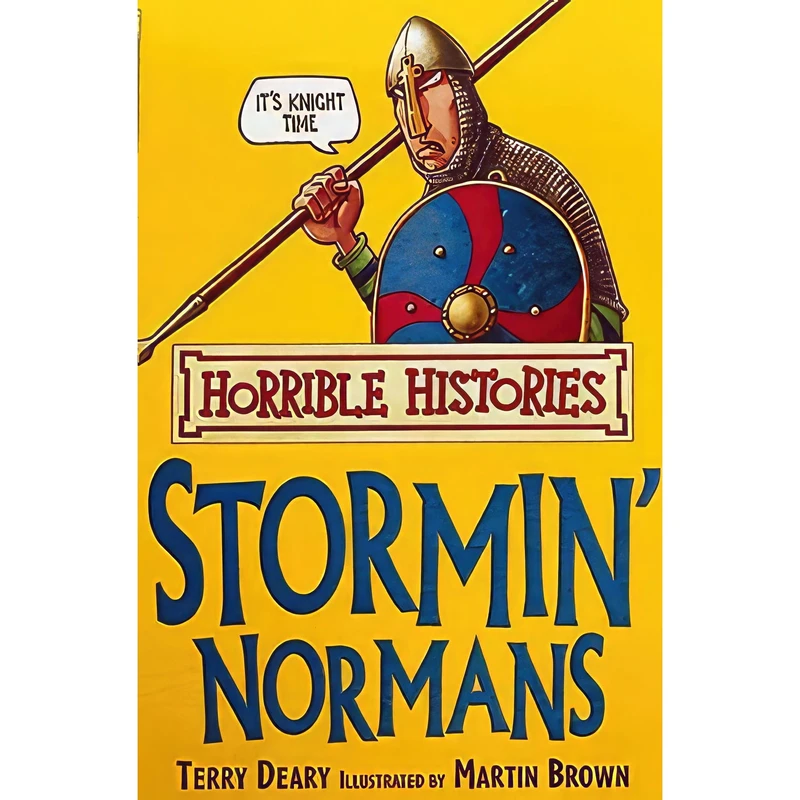 کتاب The Stormin Normans اثر Martin Brown and Terry Deary انتشارات Scholastic