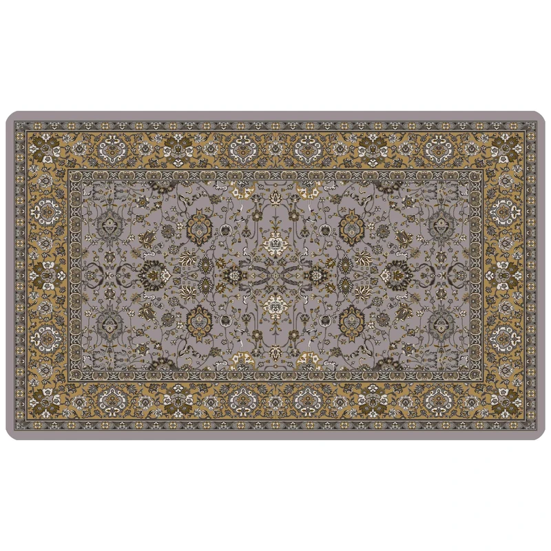پادری طرح فرش مدل زمرد m4-201 سایز 46x76 سانتی متر
