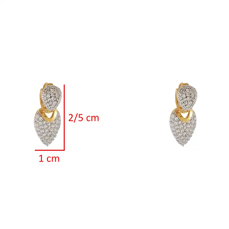 گوشواره زنانه ژوپینگ مدل 1633