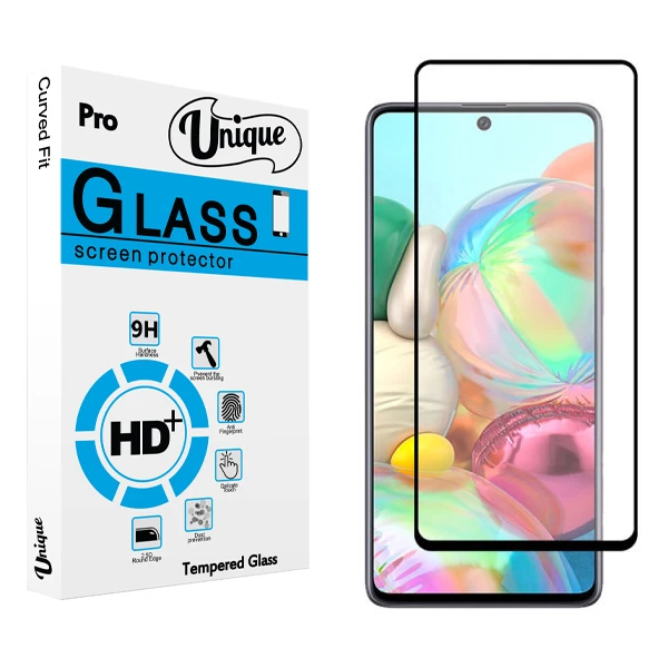 محافظ صفحه نمایش يونيک مدل +Clear مناسب برای گوشی موبایل سامسونگ Galaxy A71/ M51