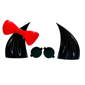 شاخ تزئینی کلاه کاسکت کد 13 مجموعه 4 عددی