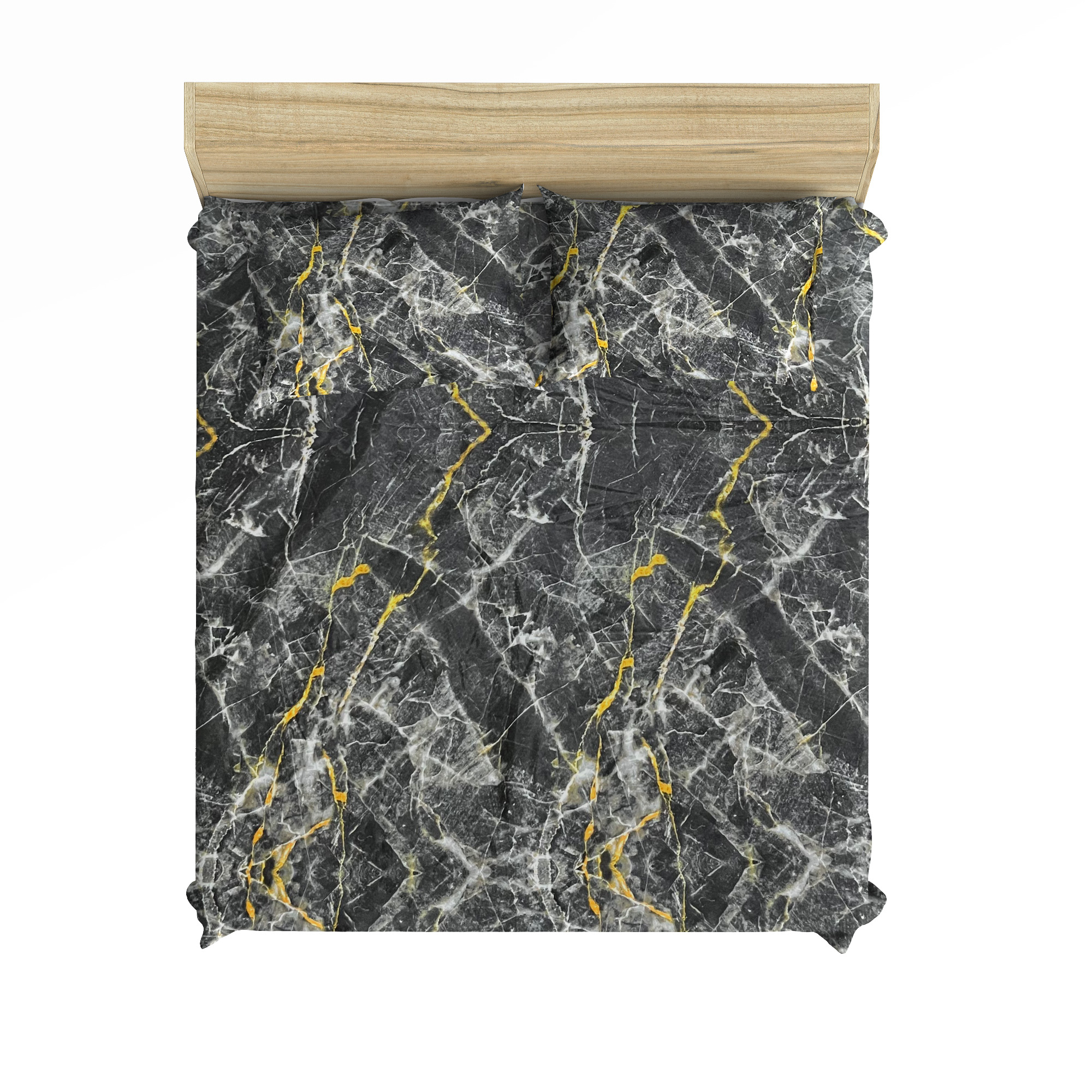 سرویس ملحفه کوکو جم مدل نیو گرانیت دونفره 3 تکه