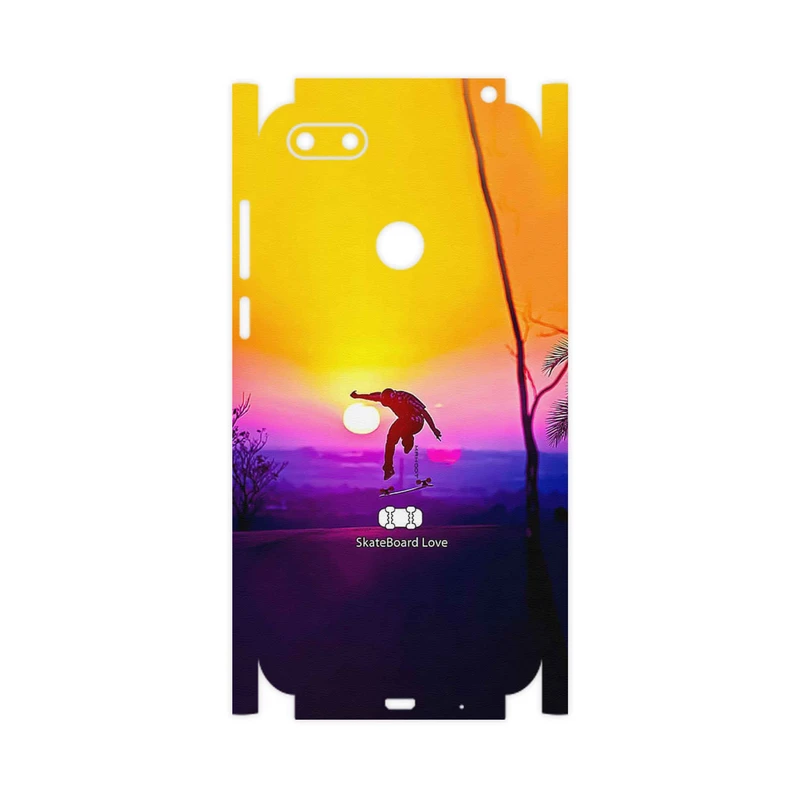 برچسب پوششی ماهوت مدل Skateboard-FullSkin مناسب برای گوشی موبایل موتورولا Moto E6 Play