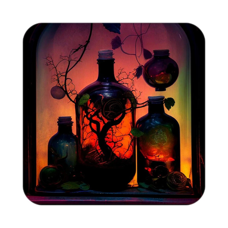 زیر لیوانی کاکتی طرح هری پاتر Harry Potter مدل mp41778