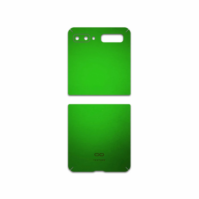 برچسب پوششی ماهوت مدل Metallic-Green مناسب برای گوشی موبایل سامسونگ Galaxy Z Flip