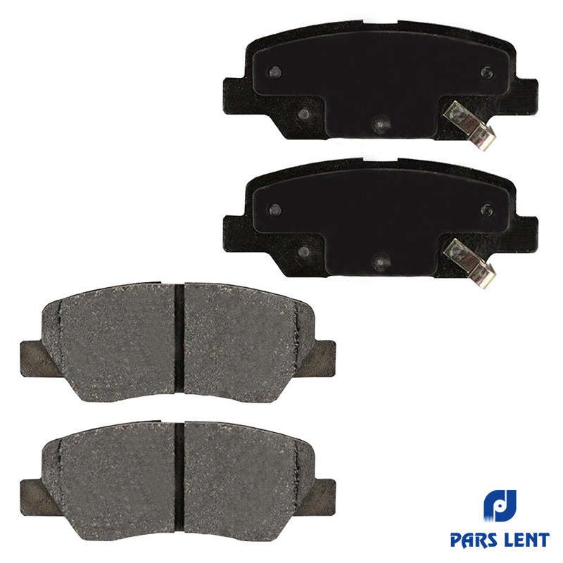 لنت ترمز عقب لنت پارس کد 80135 مناسب برای پژو 207 MC