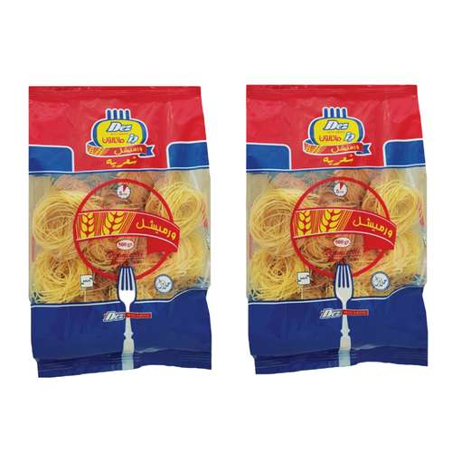 رشته سوپ آشیانه ای دز ماکارون - 500 گرم بسته 2 عددی