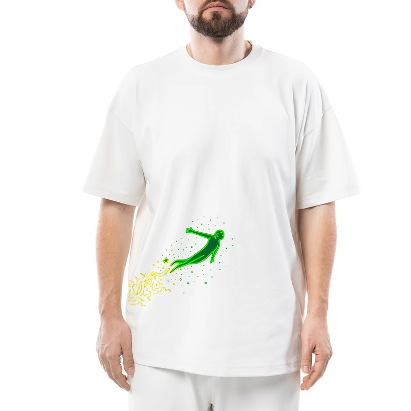 تی‌شرت آستین کوتاه مردانه مدل مدیتیشن کد 77709