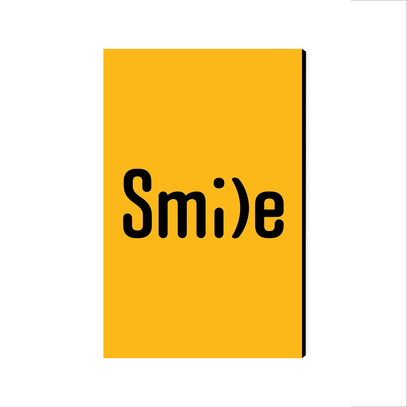 تابلو شاسی عرش مدل فانتزی لبخند Smile کد As2039