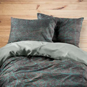 سرویس روتختی مدوپد طرح فرش وینتیج مدل C-Vintage03 یک نفره 4 تکه