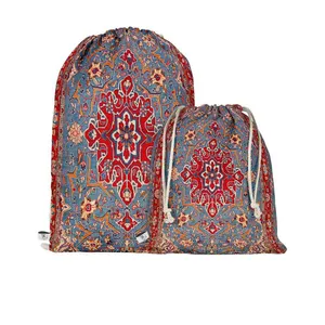 نظم دهنده سفری مدوپد طرح فرش همدان مدل C-Hamedan76 بسته 2 عددی