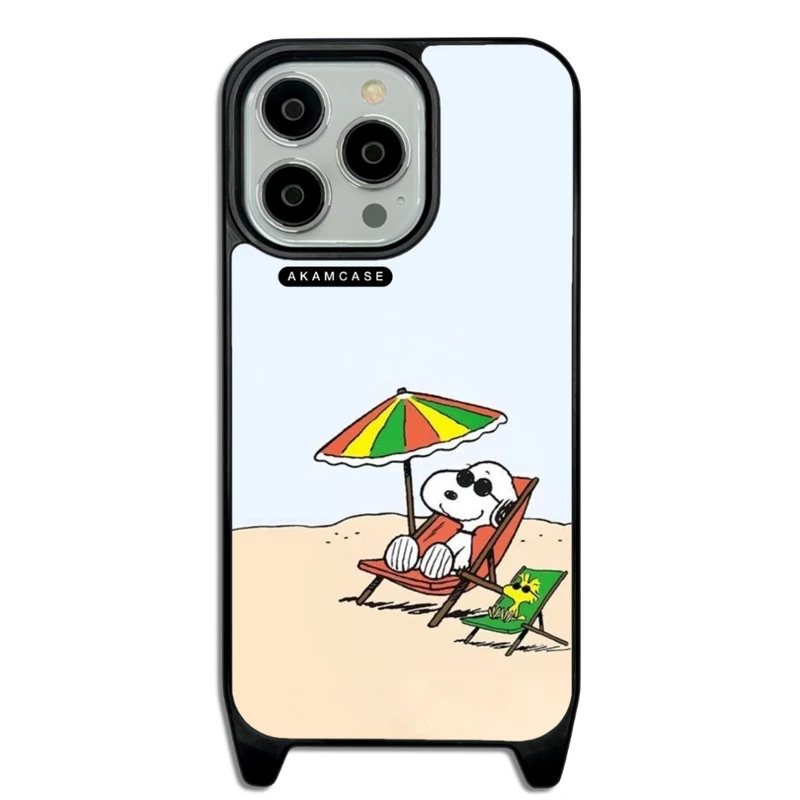 کاور آکام مدل AMCWLA13PRO-SNOOPY5 مناسب برای گوشی موبایل اپل iPhone 13 Pro