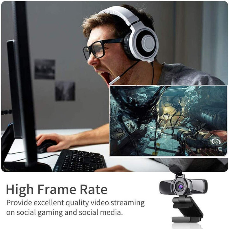 وب کم مدل Larmtek W3 FHD/5MP 2