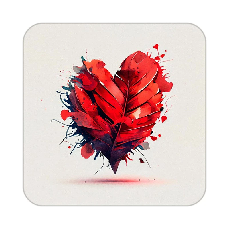 زیر لیوانی کاکتی مدل عاشقانه کد mp13023