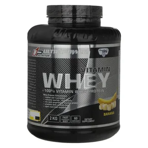 پودر پروتئين وي 100% الترا پاور با طعم موز پگاه - 2 کیلوگرم 