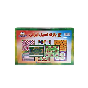 بازی فکری کودک و آینده مدل 12 بازی اصیل ایرانی کد 77