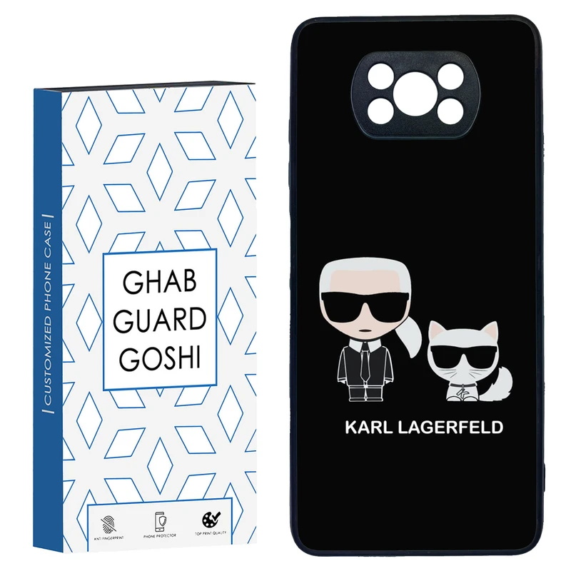  کاور قاب گارد گوشی طرح karl کد TPU-042 مناسب برای گوشی موبایل شیائومی POCO X3 / X3 PRO / X3 NFC 