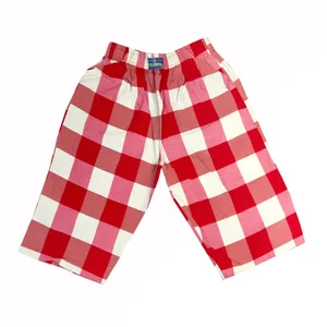 شلوارک پسرانه مدل چهارخونه