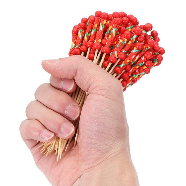 خلال تزیین غذا مدل مهره و بافت کد a01 بسته 100 عددی