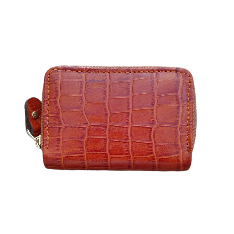 جاکارتی مدل چرم طبیعی طرح کروکودیل NG-cr1