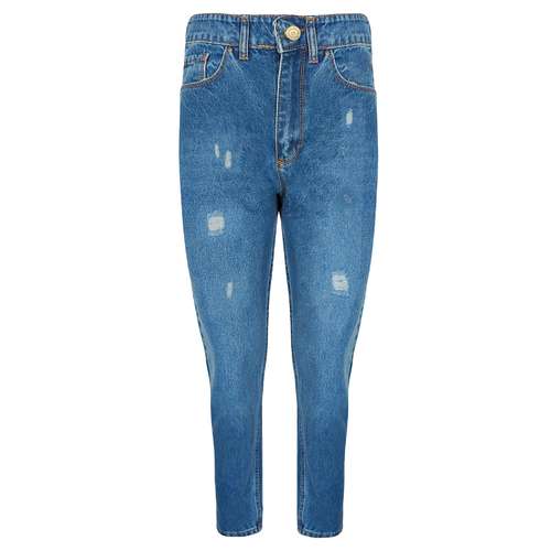 شلوار جین زنانه مدل مام استایل RL-J201