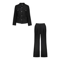 ست کت و شلوار رسمی زنانه مدل پوپک