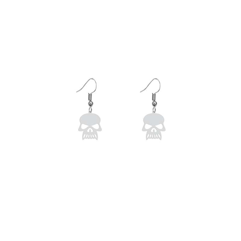 گوشواره زنانه هایکا طرح اسکلت مدل ha 609