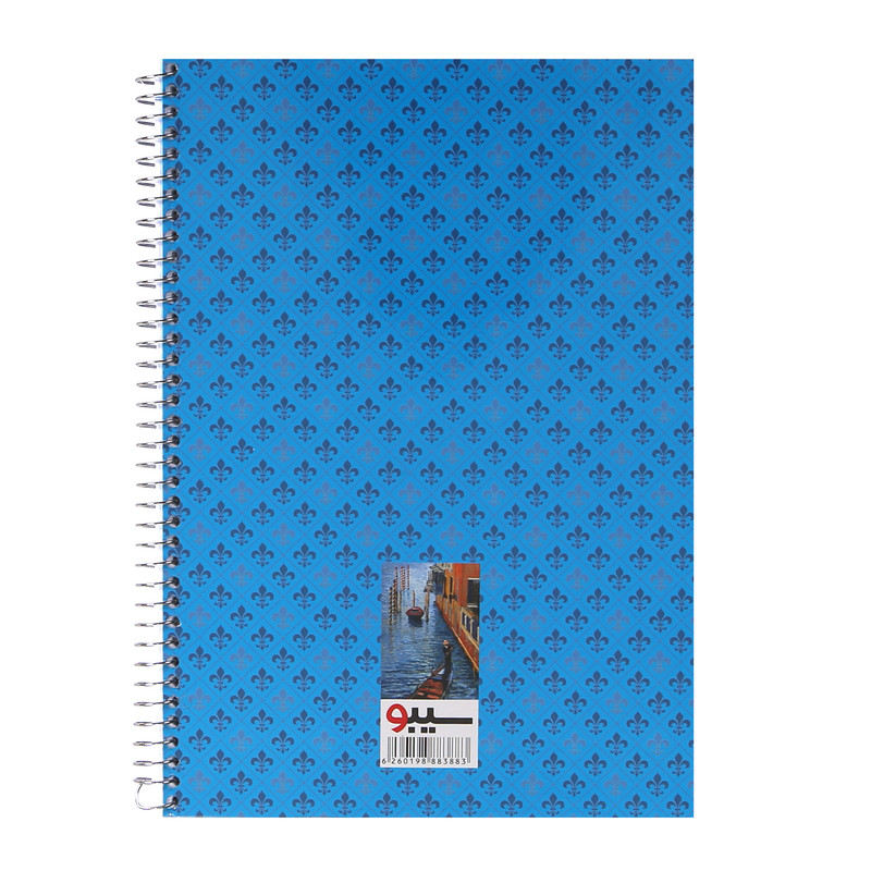 دفتر مشق 100 برگ سیبو طرح قایق و رودخانه کد S-309