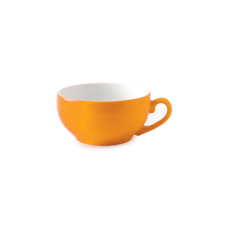 فنجان چینی زرین ایران مدل کاپوچینو ایتالیا اف 240 درجه سه