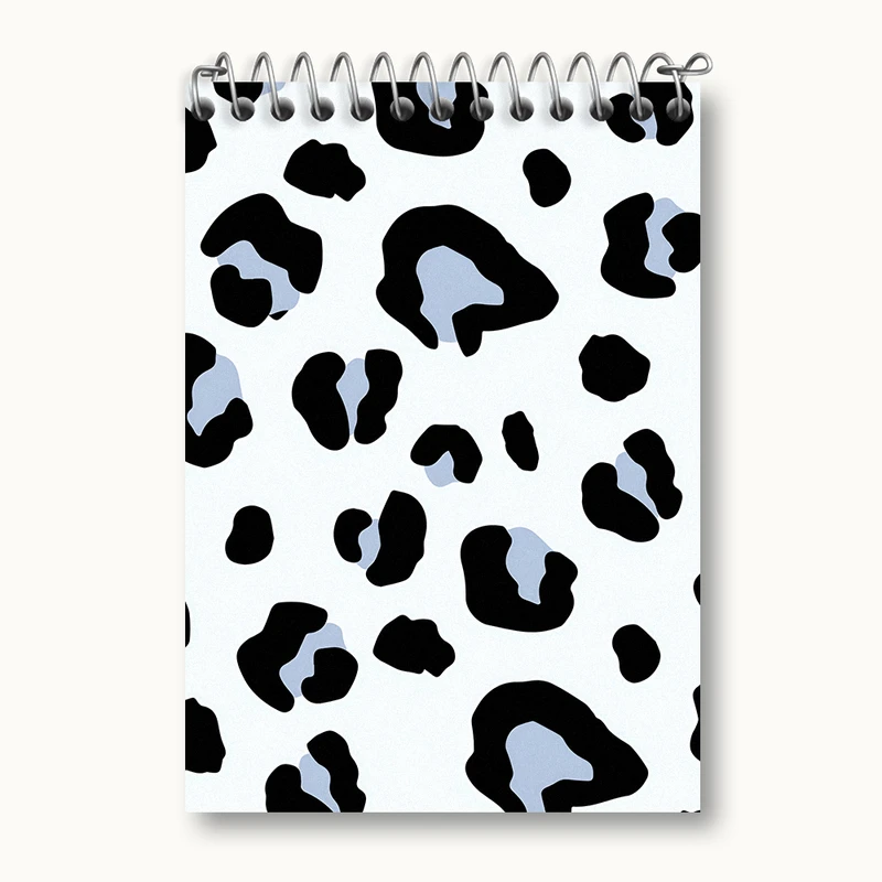 دفتر یادداشت 50 برگ خندالو طرح پترن پلنگی کد N2624