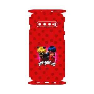 MAHOOT Ladybug and Cat Noir-FullSkin Cover Sticker for Samsung Galaxy S10