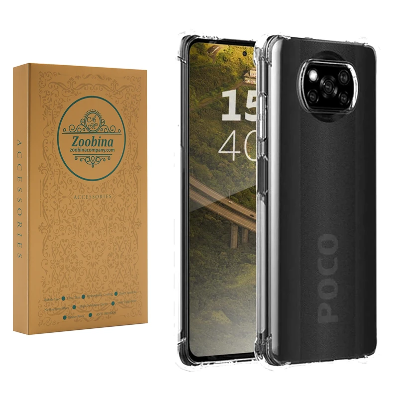 کاور زوبینا مدل Airbag مناسب برای گوشی موبایل شیائومی Poco X3 /  X3 Pro /  X3 NFC