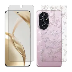 Glass Together model Transparent screen protector suitable for Honor 200 mobile phone with back cover sticker