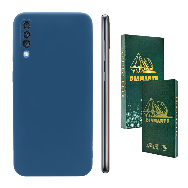 کاور دیامانته مدل sili_77 Gn مناسب برای گوشی موبایل سامسونگ Galaxy A750 / A7 2018