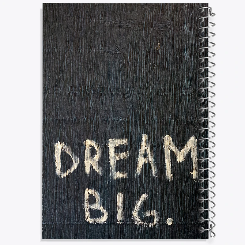 دفتر شطرنجی 50 برگ خندالو مدل Dream Big کد F261