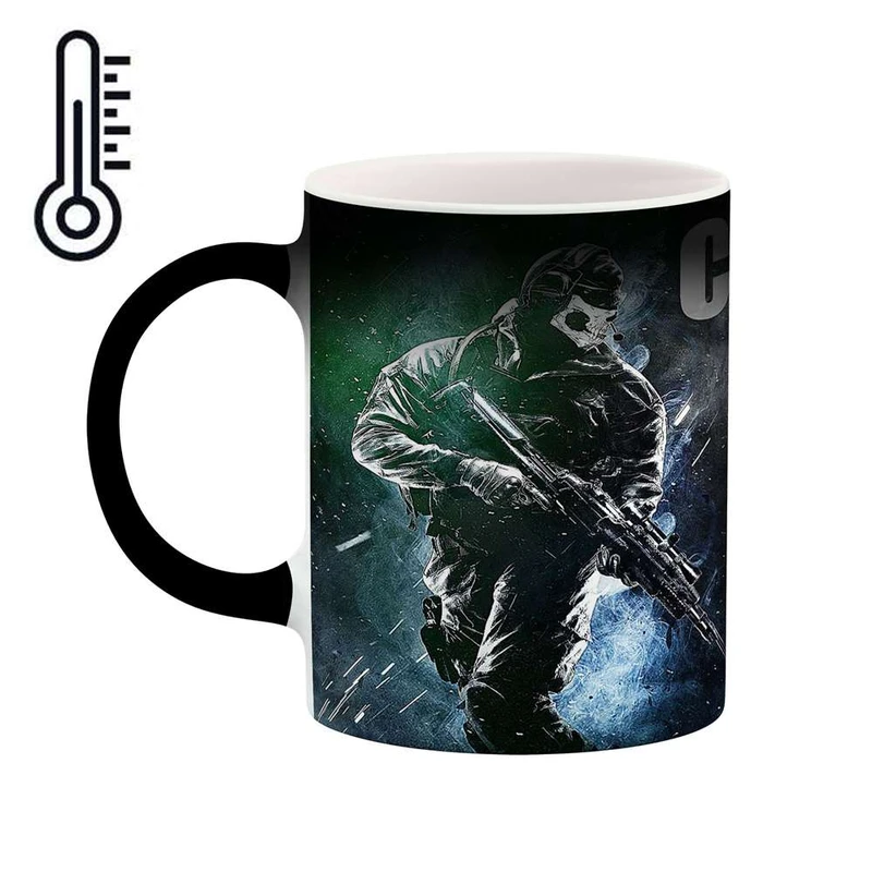 ماگ حرارتی کاکتی مدل Call Of Duty کد mgh11004