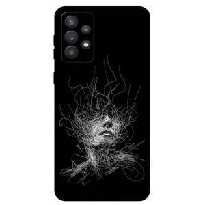 Megafone Face Sketch 7423 Cover For Samsung Galaxy A72 4G / A72 5G