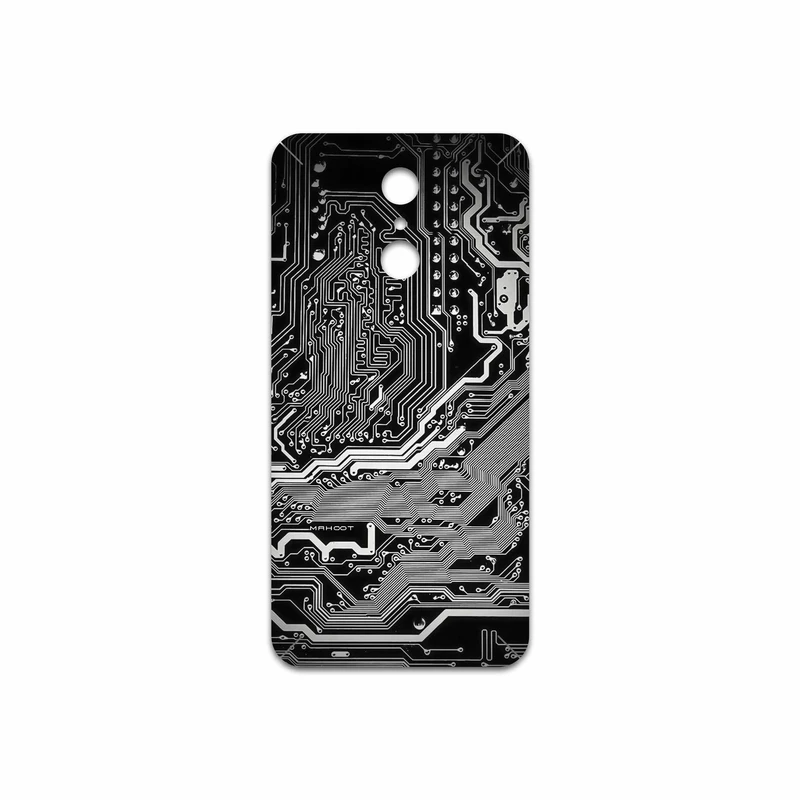 برچسب پوششی ماهوت مدل Black Printed Circuit Board مناسب برای گوشی موبایل ال جی Q7
