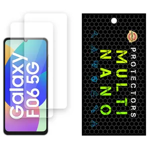 Multi Nano X-S2N Model Transparent Screen Protector Suitable For Samsung Galaxy F06 5G Mobile Phone Pack Of 2