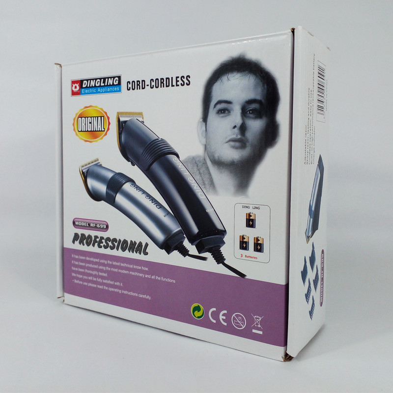 ماشین اصلاح موی سر و صورت دینگ لینگ مدل RF-699 ماشین اصلاح موی سر و صورت دینگ لینگ مدل RF-699