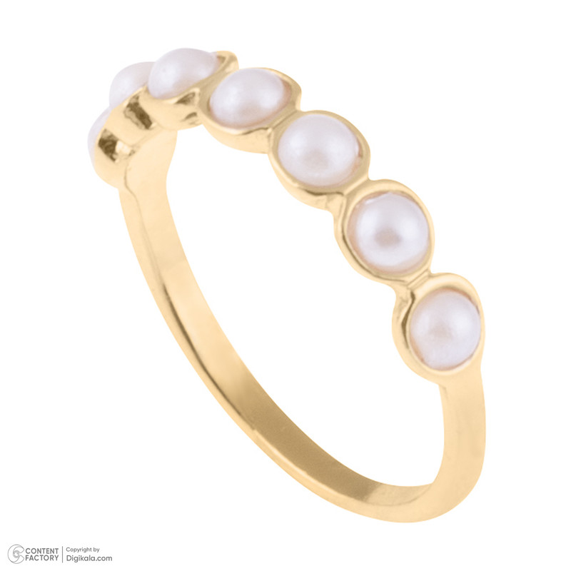 انگشتر زنانه مدل مرواریدی مجموعه 10 عددی