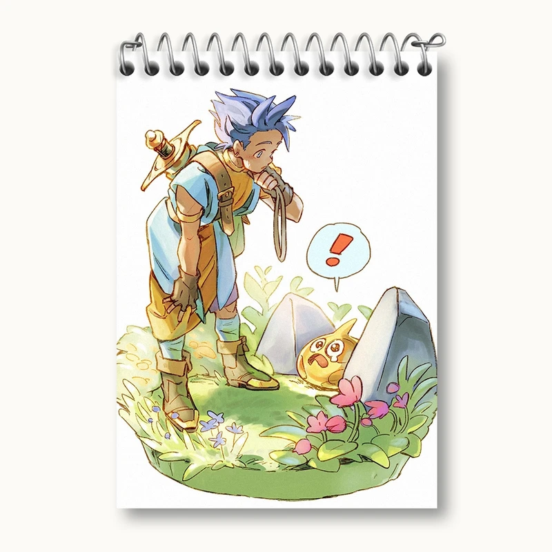 دفتر یادداشت 50 برگ خندالو مدل بازی دراگون کوئست (Dragon Quest) کد 35232