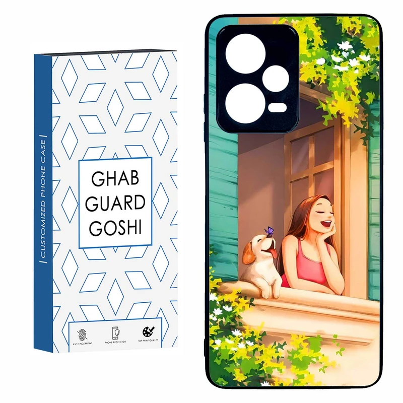 کاور قاب گارد گوشی طرح دخترانه کد TPU-015 مناسب برای گوشی موبایل شیائومی  REDMI NOTE 12 PRO 5G