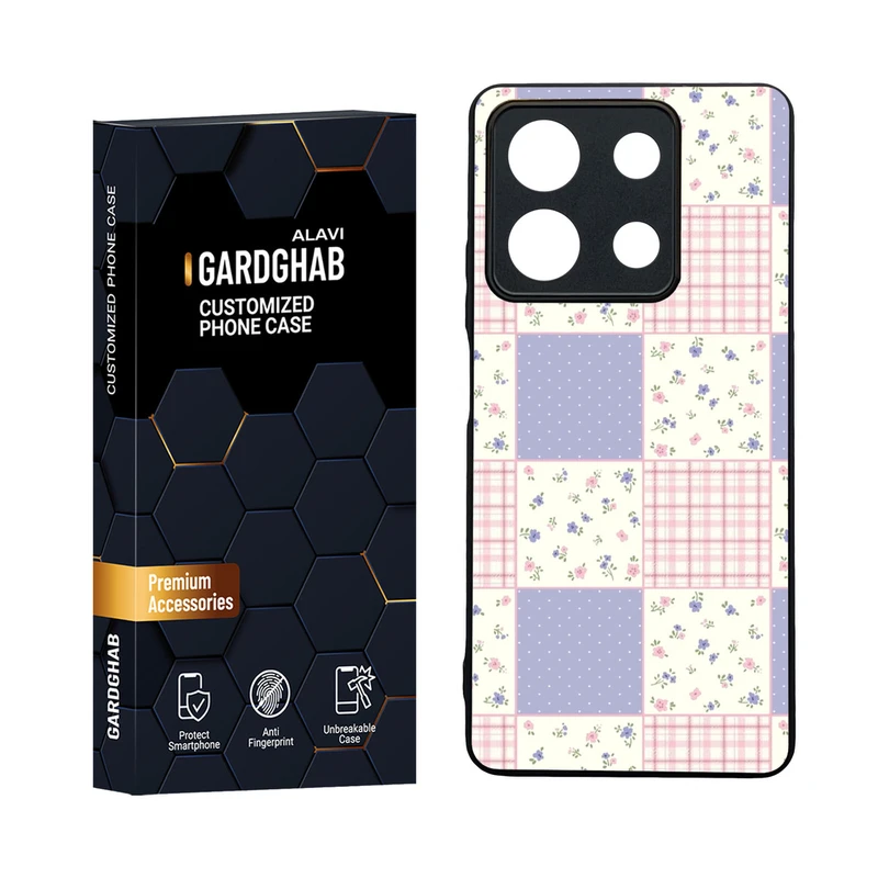 کاور گارد قاب مدل دورژله ای دخترانه مناسب برای گوشی موبایل شیائومی Redmi Note 13 5G