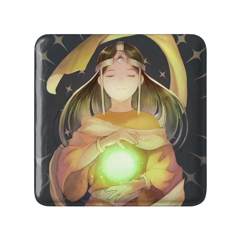 مگنت خندالو طرح بازی دراگون کوئست (Dragon Quest) مدل مربعی کد 35274