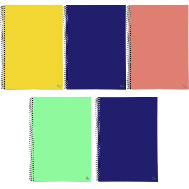 دفتر مشق 50 برگ مدوپد طرح ساده کد BD10152 مجموعه 5 عددی