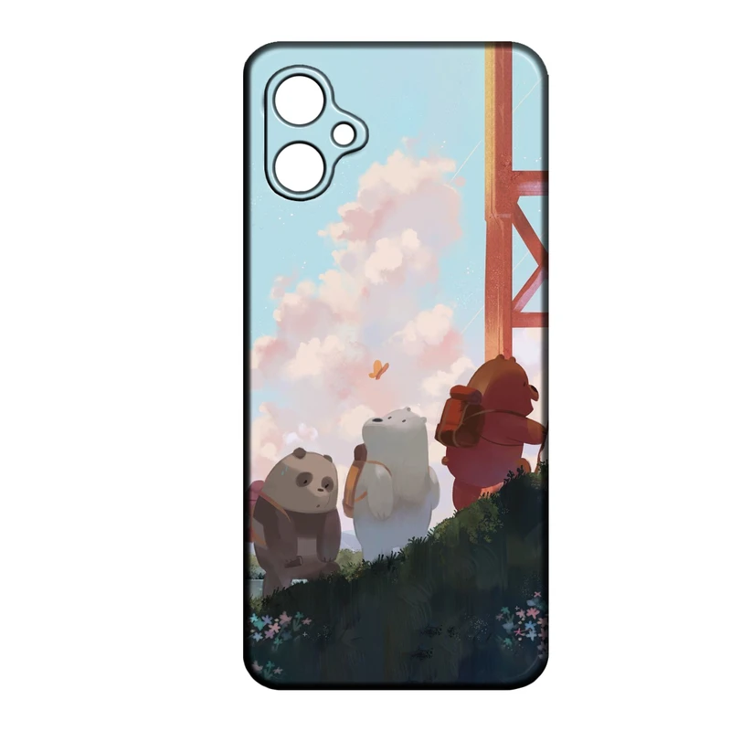 کاور طرح خرس های کله پوک  کد 377 مناسب برای گوشی موبایل سامسونگ Galaxy A06