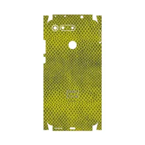 MAHOOT Yellow Snake Skin-FullSkin Cover Sticker for Honor View 20