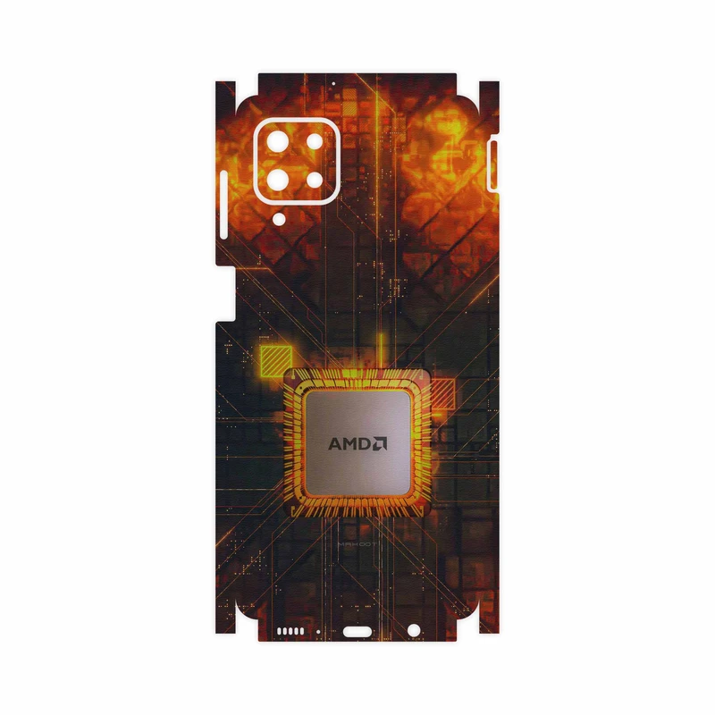 برچسب پوششی ماهوت مدل AMD Brand-FullSkin مناسب برای گوشی موبایل سامسونگ Galaxy M62